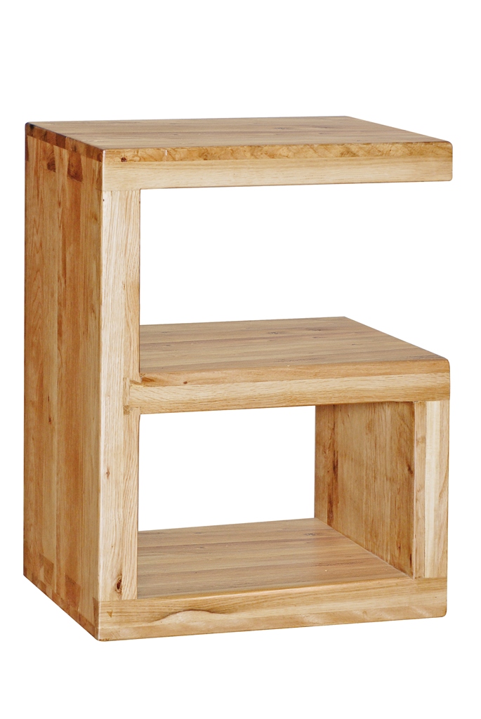 Nimes Oak Accessory Side Table 6 - Click Image to Close